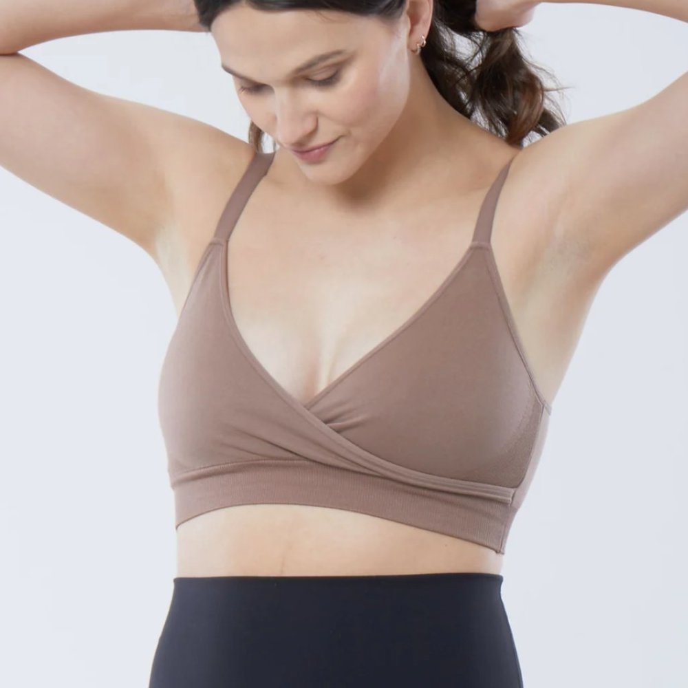 Ingrid + Isabel Cooling Crossover Nursing Bra